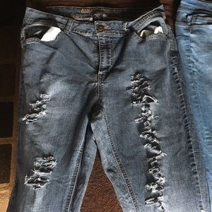 New Distressed Jeans!